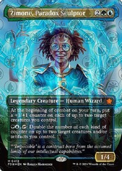 (412) Zimone, Paradox Sculptor - MANA FOIL